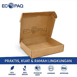 Kotak Pizza - Dus Pizza - Box Pizza - Piza - 20x20x5 cm (20 pcs)