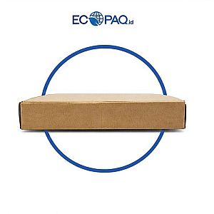 Kotak Pizza - Dus Pizza - Box Pizza (Dus Gelombang) - 25x25x3 cm (25 pcs)