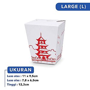 Food Pail PAGODA Food Grade | Box Makanan Anti Bocor Microwave Safe Premium