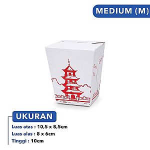 Food Pail PAGODA Food Grade | Box Makanan Anti Bocor Microwave Safe Premium