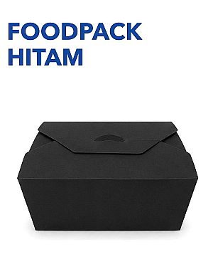 Food Pack Box Pail HITAM Polos Food Grade | Tanpa Rakit Anti Bocor Microwave Safe (copy)