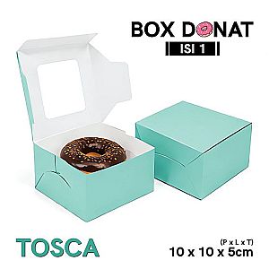 Box Donat Isi 1 | Kemasan Donat Premium Food Grade (model rakit)