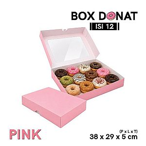 Box Donat Isi 12 | Kemasan Donat Food Grade Premium - rakit