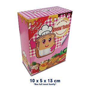 Box Toast & Tray Toast Happy Family Edition | Kemasan Roti Bakar Food Grade Premium