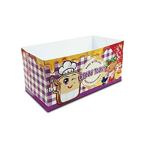 Box Toast & Tray Toast Happy Family Edition | Kemasan Roti Bakar Food Grade Premium