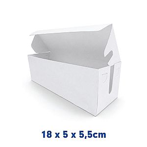 Box Hotang Putih Polos | Kemasan Hotang Food Grade Anti Minyak Premium
