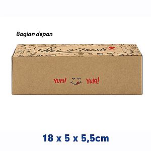 Box Hotang motif HOT&FRESH | Kemasan Hotang Food Grade Anti Minyak Premium (copy)