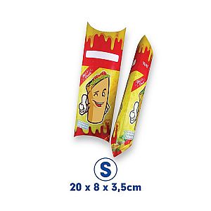 Box Kebab HOT & FRESH Full Color | Dus Kebab Food Grade Anti Minyak Premium
