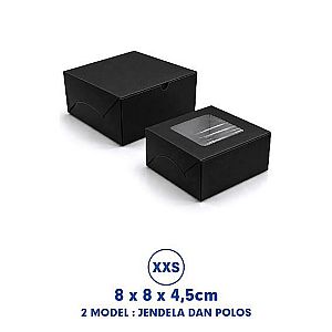 Kotak Snack Box 8x8x4,5 cm | Dus Katering & Box Kue Food Grade Premium