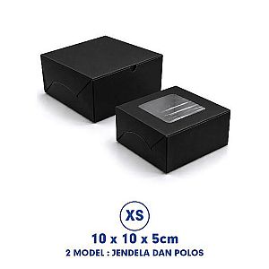 Kotak Snack Box 10x10x5 cm | Dus Katering & Box Kue Food Grade Premium