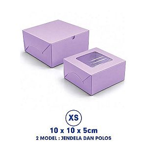 Kotak Snack Box 10x10x5 cm | Dus Katering & Box Kue Food Grade Premium