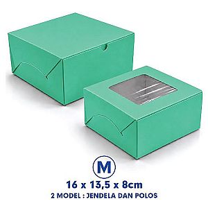 Kotak Snack Box 16x13x8 cm | Dus Katering & Box Kue Food Grade Premium