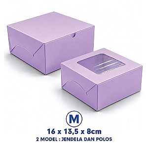 Kotak Snack Box 16x13x8 cm | Dus Katering & Box Kue Food Grade Premium