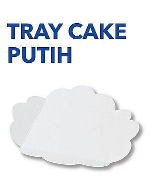 Cake Tray Mini 10,7x10,7 cm | Tatakan Kue Food Grade Anti Minyak