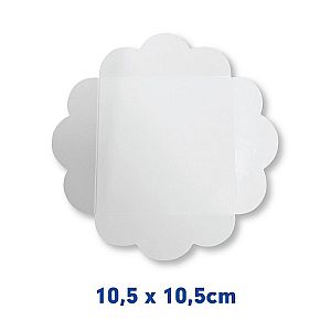 Cake Tray Mini 10,7x10,7 cm | Tatakan Kue Food Grade Anti Minyak