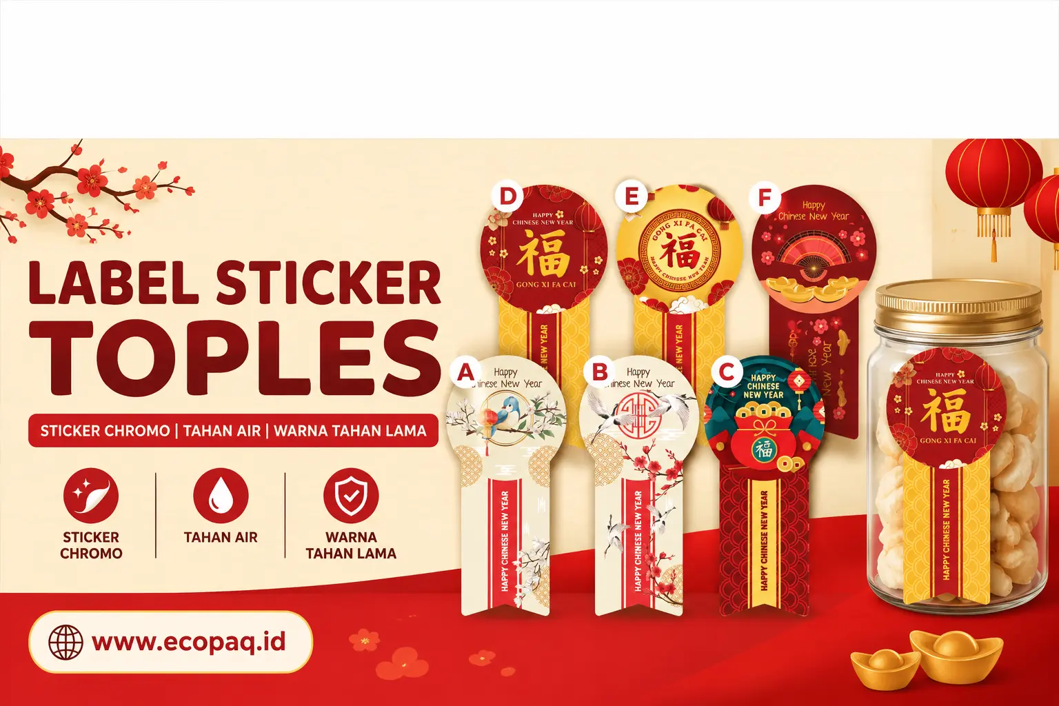 Stiker - label