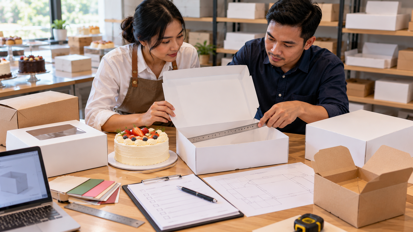 Box Kue Custom: Checklist Approval Desain, Sampel, dan Produksi